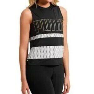 PUMA Varsity lightweight Sleeveless Hoodie drycell lightweight size Medium